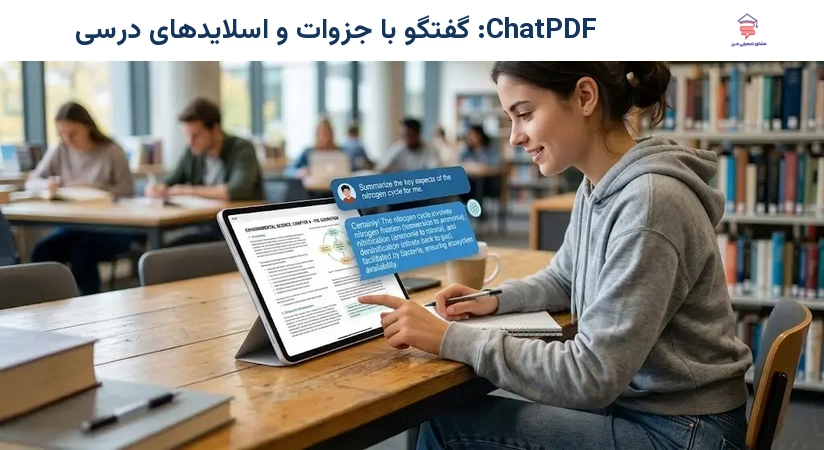 ChatPDF: گفتگو با جزوات و اسلایدهای درسی
