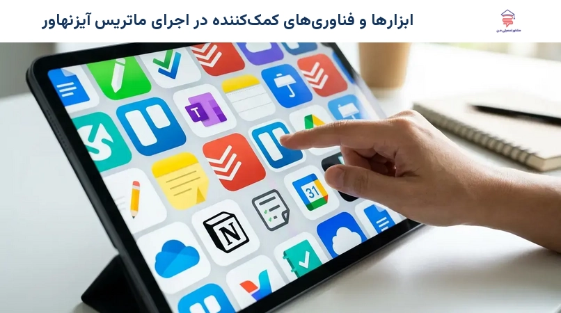 ابزارها و فناوری‌های کمک‌کننده در اجرای ماتریس آیزنهاور