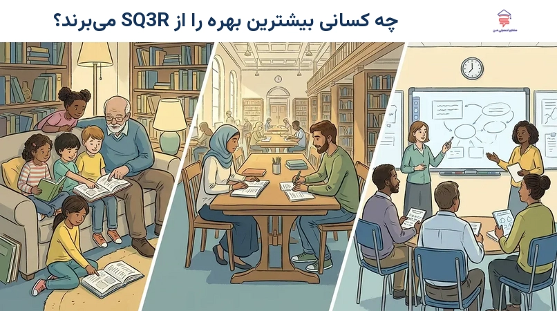 چه کسانی بیشترین بهره را از SQ3R میبرند؟