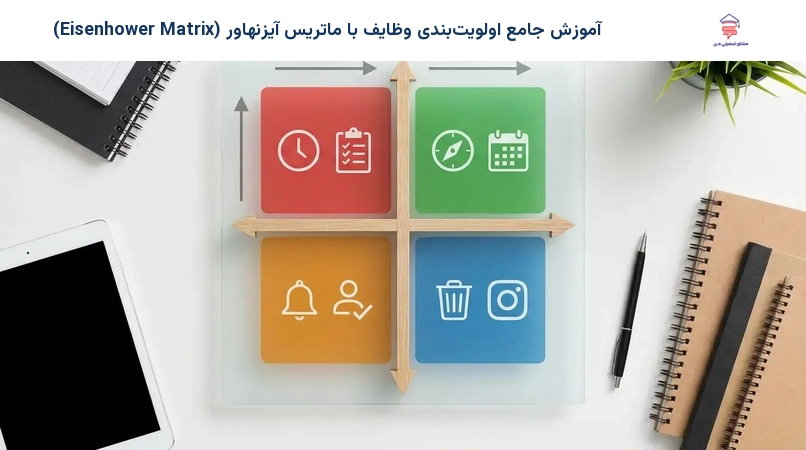 آموزش جامع اولویت‌بندی وظایف با ماتریس آیزنهاور (Eisenhower Matrix)