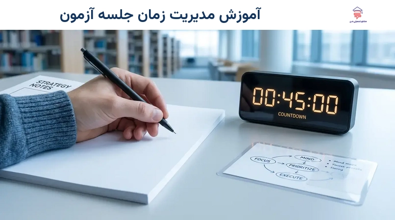 آموزش مدیریت زمان جلسه آزمون
