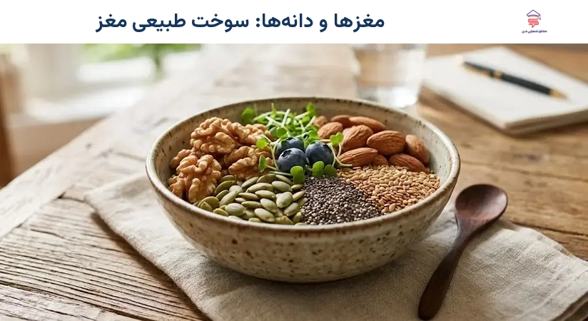 مغزها و دانه‌ها: سوخت طبیعی مغز